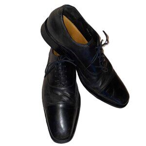 Cole Haan Men's Black Leather Cap Toe Oxford Dress Shoes Size 13 M Formal Classi